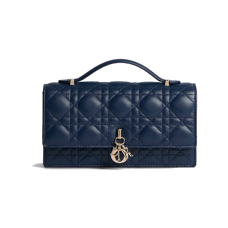 Mini sac DIOR couleur bleu